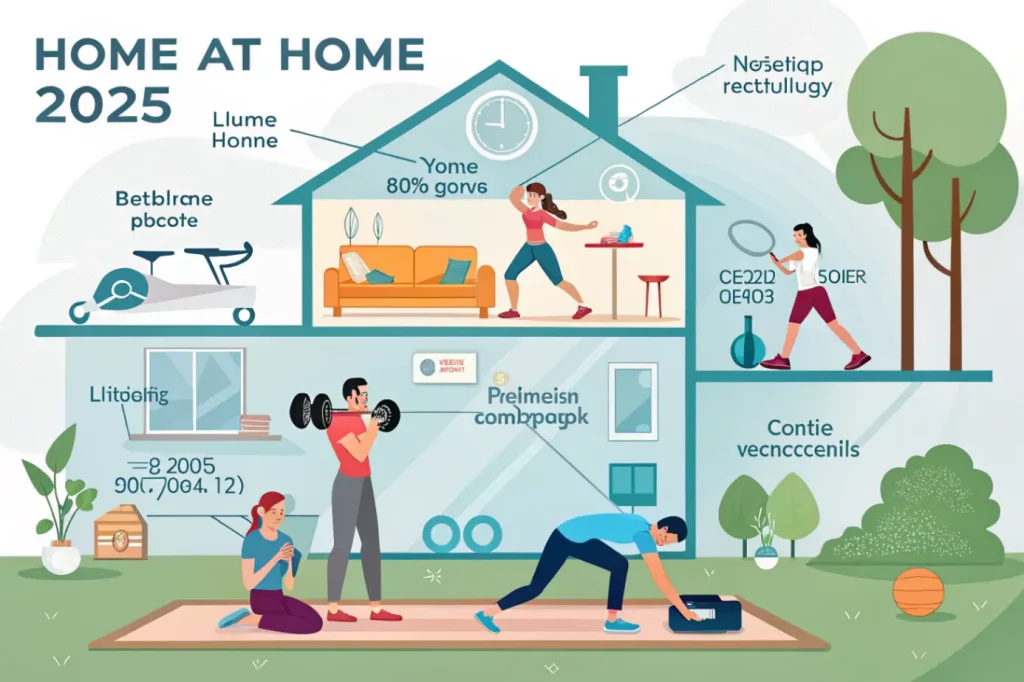 Умные тренировки дома в 2025: эффективный фитнес без зала